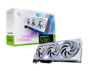 GeForce RTX 5080 16G GAMING TRIO OC WHITE